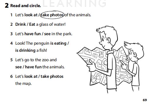 Sách bài tập Tiếng Anh 3 Wonderful World Unit 8 Lesson 3