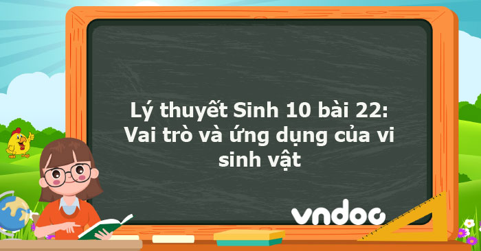 Lý thuyết Sinh học 10 bài 22 KNTT - Vai trò và ứng dụng của vi sinh vật ...