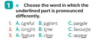 Review 3 lớp 7 Language sách Global Success