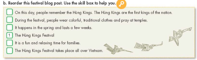 Tiếng Anh 7 Smart World Unit 8 Lesson 3