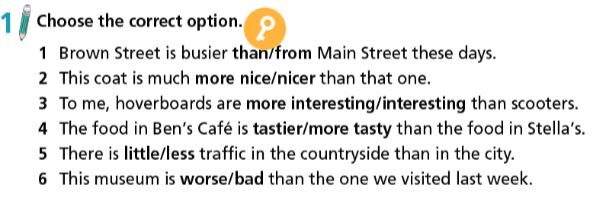 Tiếng Anh 7 Right On Unit 5 Grammar 5b