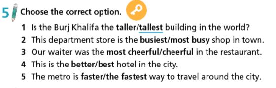 Tiếng Anh 7 Right On Unit 5 Grammar 5b