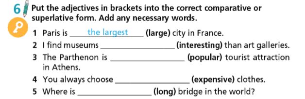Tiếng Anh 7 Right On Unit 5 Grammar 5b