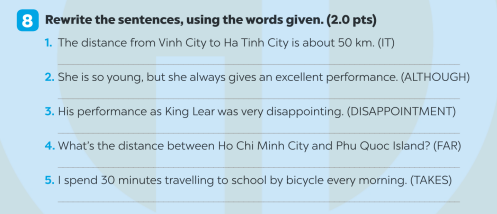 Giải SBT Tiếng Anh 7 Global Success Test Yourself 3