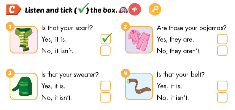 Sách bài tập Tiếng Anh 3 Smart Start Unit 6 Lesson 3