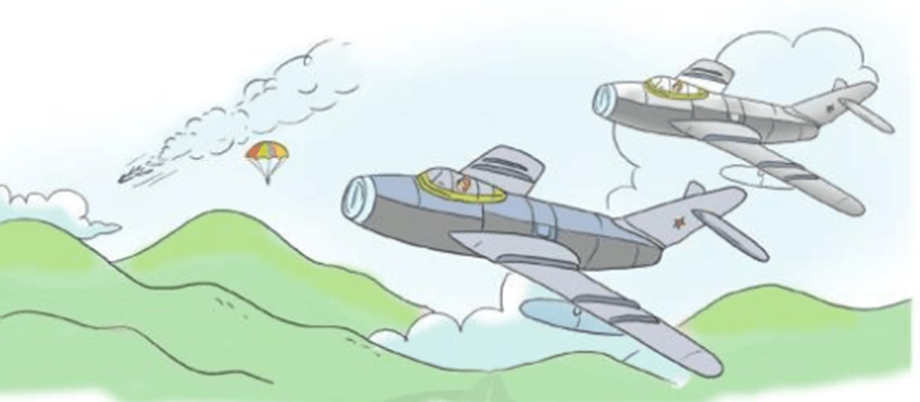 Trận đánh trên không lớp 3