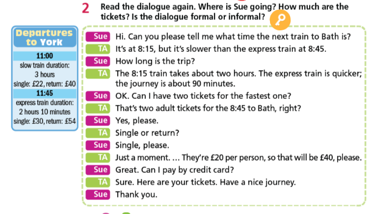 Tiếng Anh 7 Right On Unit 5 Everyday English 5d