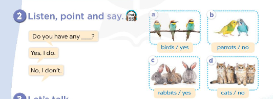 Tiếng Anh lớp 3 Global Success Unit 16 Lesson 1