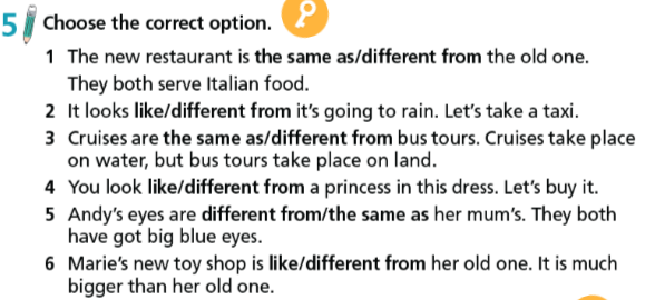 Tiếng Anh 7 Right On Unit 5 Grammar 5e