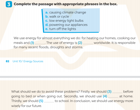 Giải SBT Tiếng Anh 7 Global Success Unit 10 Reading