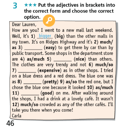 Giải sách bài tập Tiếng Anh lớp 7 Right On Grammar 5e