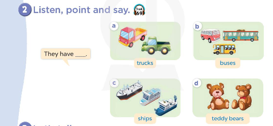 Tiếng Anh lớp 3 Global Success Unit 17 Lesson 2