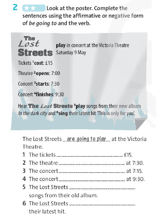 Tiếng Anh 7 Friends Plus Workbook Unit 7 Language Focus trang 45