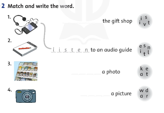 Family and Friends 3 Workbook Unit 10 Lesson 1
