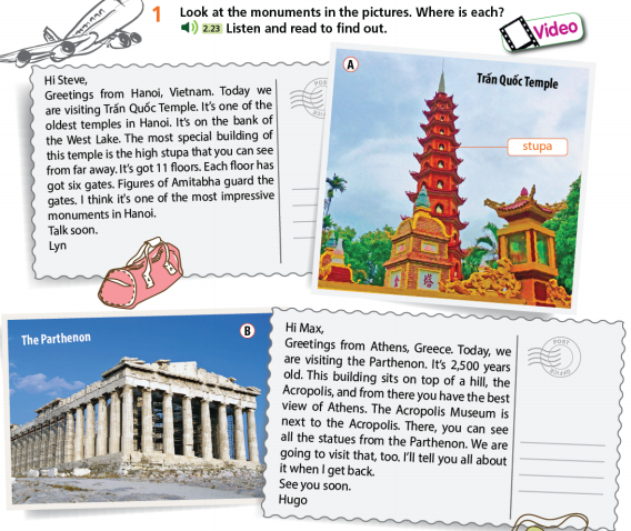 Tiếng Anh 7 Right On Unit 5 Skills 5f