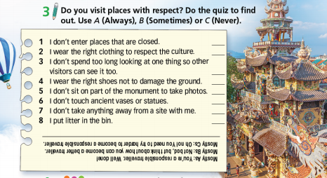 Tiếng Anh 7 Right On Unit 5 Right On 5