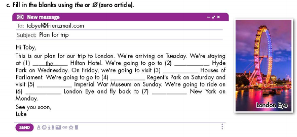 Tiếng Anh 7 Smart World Unit 9 Lesson 1
