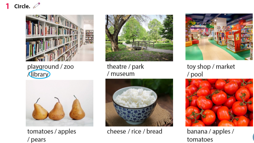 Tiếng Anh 3 Wonderful World Review 5 Part 4