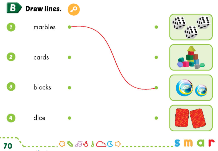 Sách bài tập Tiếng Anh 3 Smart Start Unit 7 Lesson 2