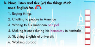 Tiếng Anh 7 Smart World Unit 9 Lesson 3