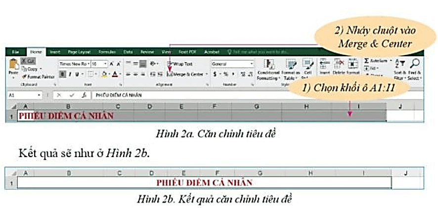 Giải Tin học 7 CD
