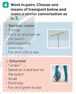 Unit 11 lớp 7 Communication sách Global Success