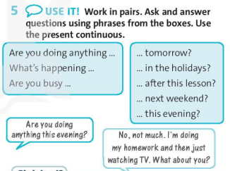 Tiếng Anh 7 Friends Plus Unit 7 Language Focus trang 87