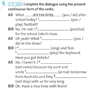 Tiếng Anh 7 Friends Plus Workbook Unit 7 Language Focus trang 47