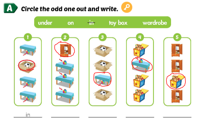 Sách bài tập Tiếng Anh 3 Smart Start Unit 7 Lesson 3