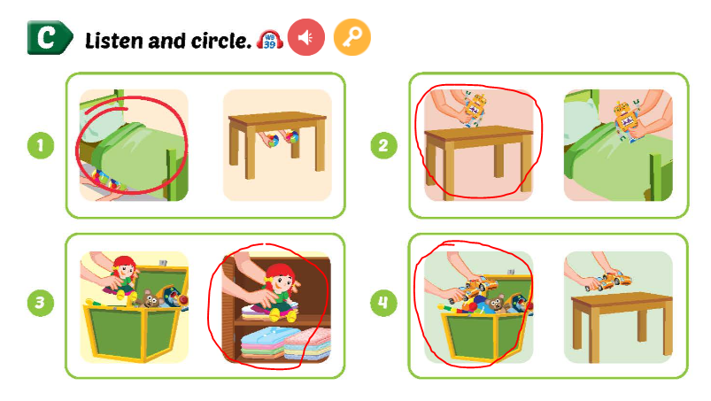 Sách bài tập Tiếng Anh 3 Smart Start Unit 7 Lesson 3