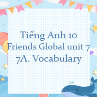 Tiếng Anh 10 unit 7 7A. Vocabulary