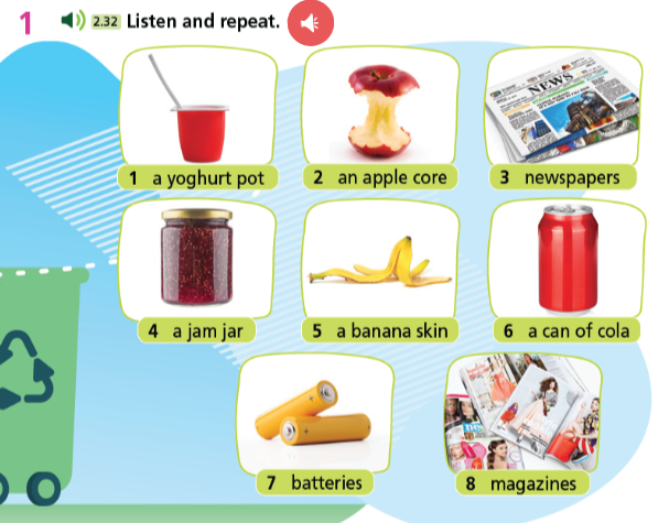 Tiếng Anh 7 Right On Unit 6 Vocabulary 6c