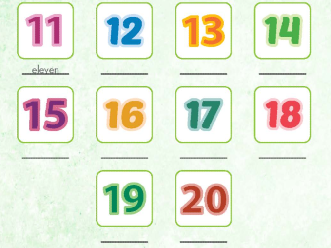 Sách bài tập Tiếng Anh 3 Smart Start Unit 7 Math