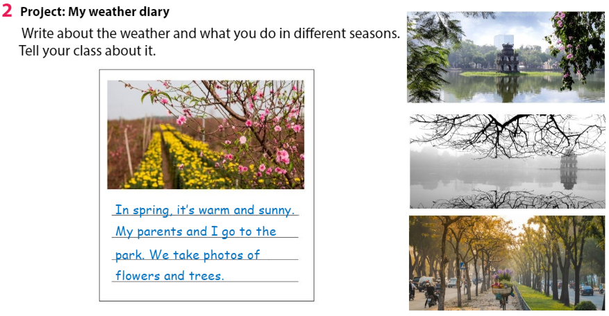 Tiếng Anh 3 Wonderful World Unit 10 Funtime & Project