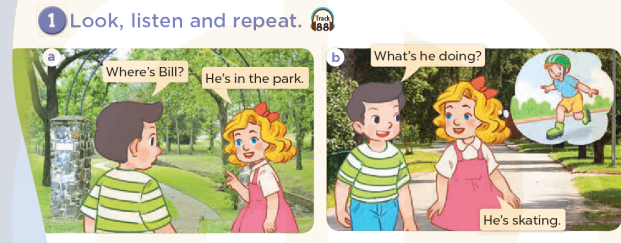 Tiếng Anh lớp 3 Global Success Unit 19 Lesson 2