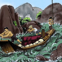 Sơ đồ tư duy Người lái đò sông Đà