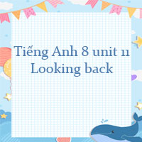 Tiếng Anh 8 unit 11 Looking back