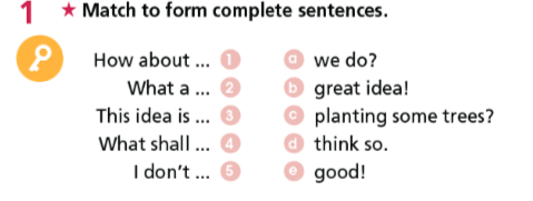 Giải sách bài tập Tiếng Anh lớp 7 Right On Unit 6 Everyday English 6d