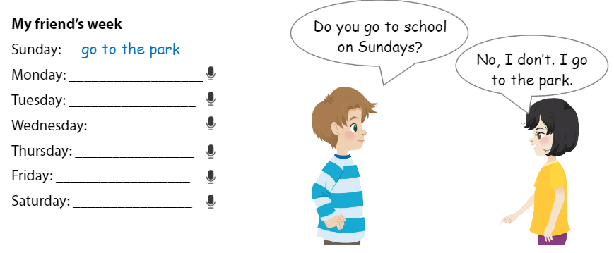 Tiếng Anh 3 Wonderful World Unit 11 Lesson 1