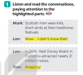 Unit 12 lớp 7 Communication sách Global Success