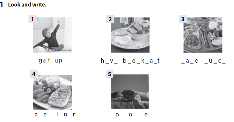 Sách bài tập Tiếng Anh lớp 3 Wonderful World Unit 11 Lesson 2