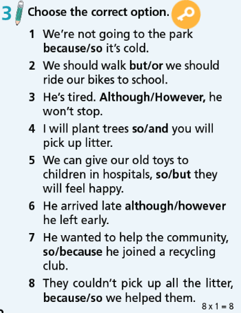 Tiếng Anh 7 Right On Unit 6 Progress Check