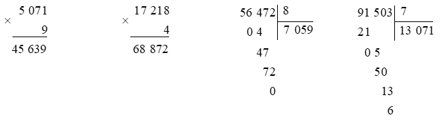 Toán lớp 4 trang 10 Bài 2