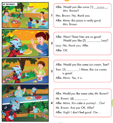 Sách Tiếng Anh 3 Smart Start Unit 8 Lesson 3