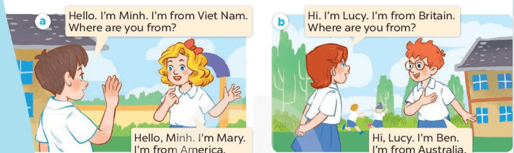 Tiếng Anh lớp 4 unit 1 lesson 1 Global Success