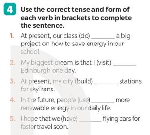 Review 4 lớp 7 Language sách Global Success