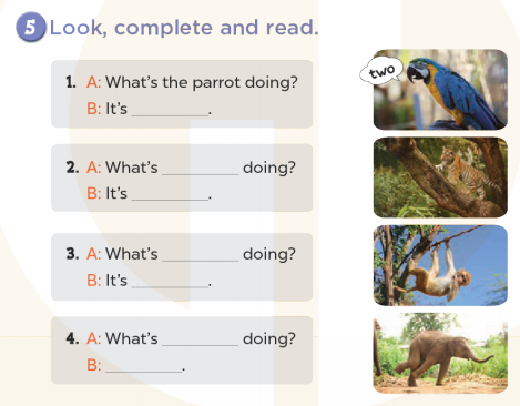 Tiếng Anh lớp 3 Global Success Unit 20 Lesson 2