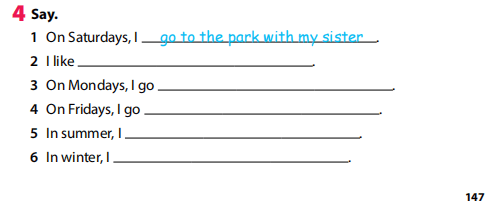 Tiếng Anh 3 Wonderful World Review 6 Part 2