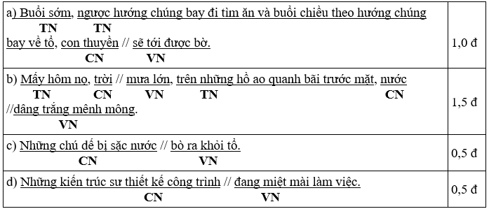 Đề thi vào lớp 6 môn Tiếng Việt có đáp án