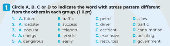 Giải SBT Tiếng Anh 7 Global Success Test Yourself 4